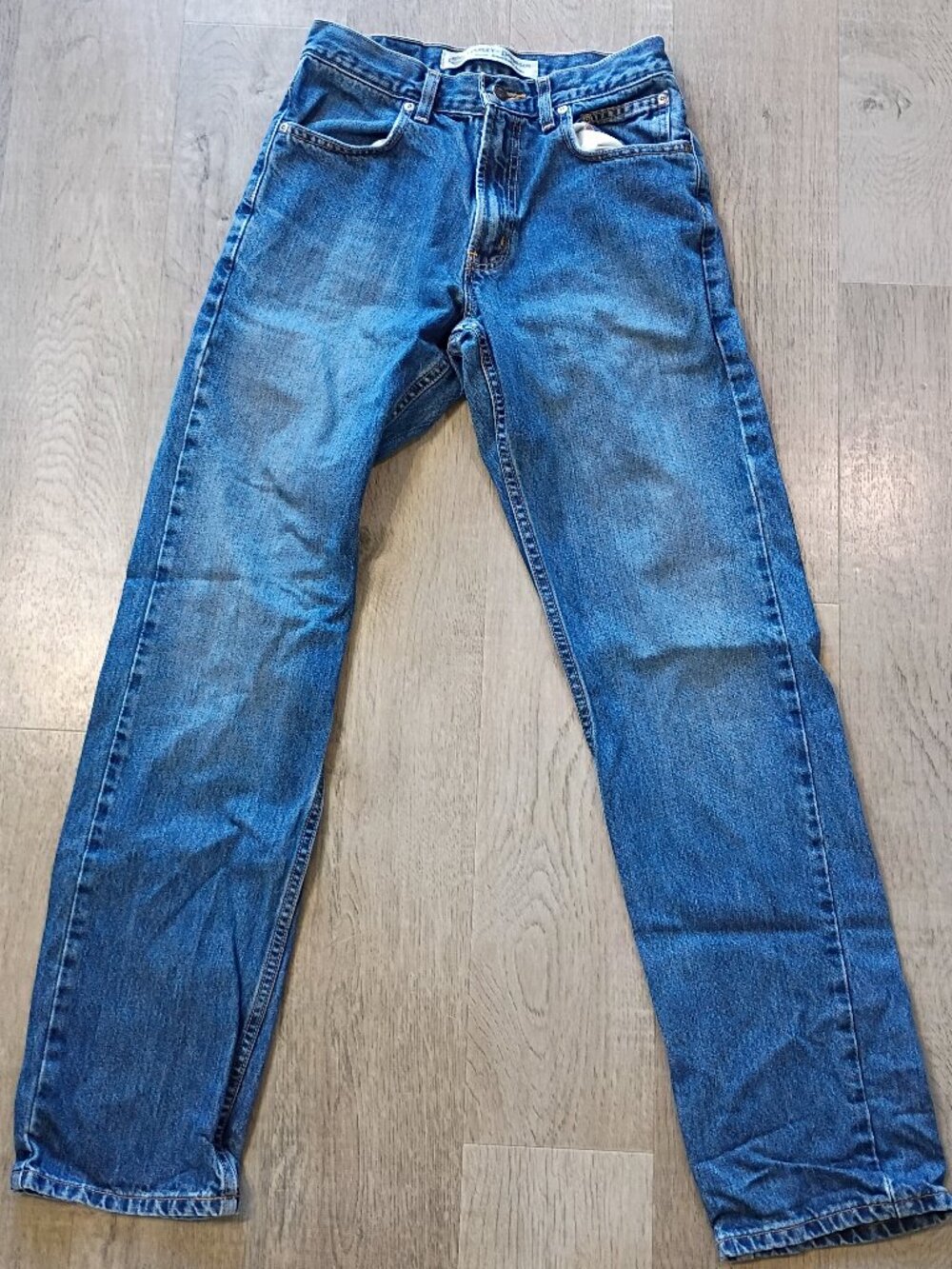 Harley-Davidson Medium Wash Classic Straight Leg Denim Jeans